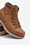 Men's Leather Trekking Boots Brown Trivilla 