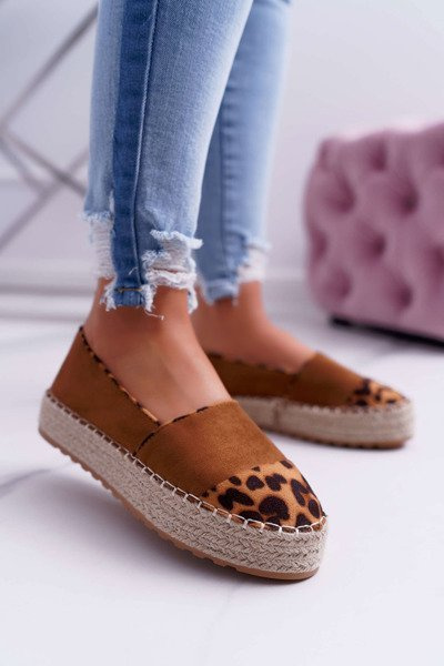 Espadrilles Women's Camel Platform Ringer