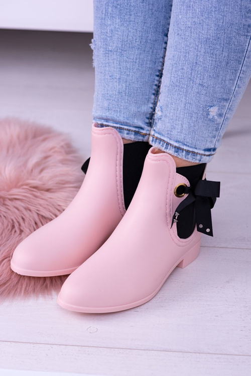 Pink Matte Women's Lace-up Kalo Slippers Someday