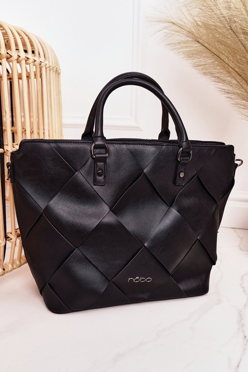 Women's Shopper Bag NOBO NBAG-K1250 Black