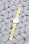 Women's Gold Chic Watch with Bracelet