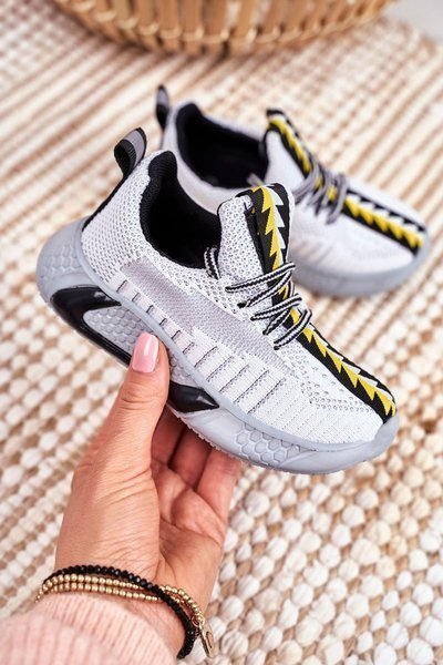 Children's Sports Shoes Grey Stich