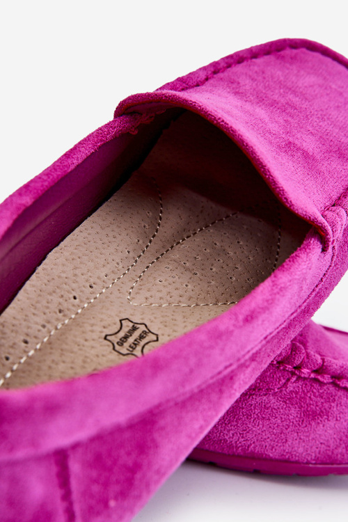 Women’s Loafers Suede Violet Morreno
