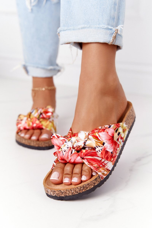 Flip-Flops On The Cork Sole Yellow Wendy