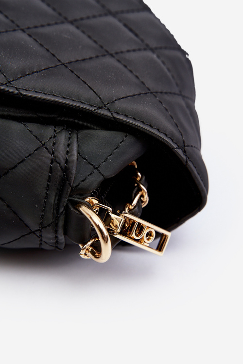 Torebka Listonoszka Z Pikowaniem Czarna NOBO NBAG-R3171-C020