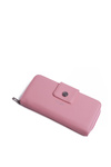Large Women's Zip Wallet Pink Huntress