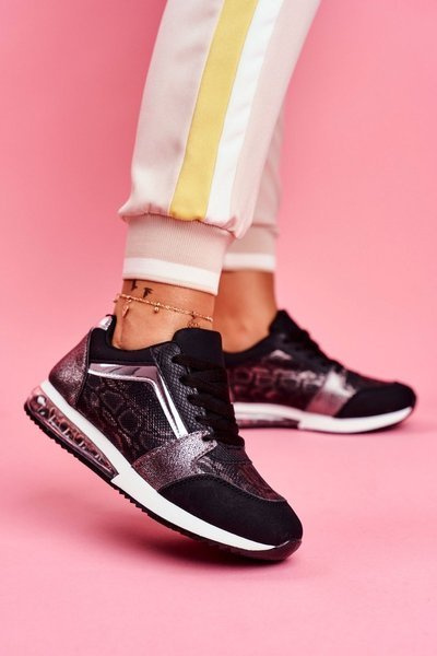 Women’s Sport Shoes Sneakers Black Helly