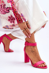 Heel Sandals Pink Georgina