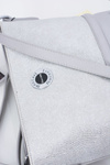 Women's Handbag Silver Grey Letter Bag