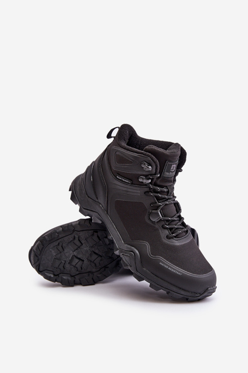 Light Insulated Men's Trekking Shoes Waterproof McBraun Black