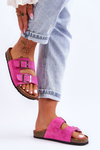 Women's Slip-On Slippers Fuchsia Destino