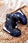 Children's Insulated Snow Boots Navy Dessa
