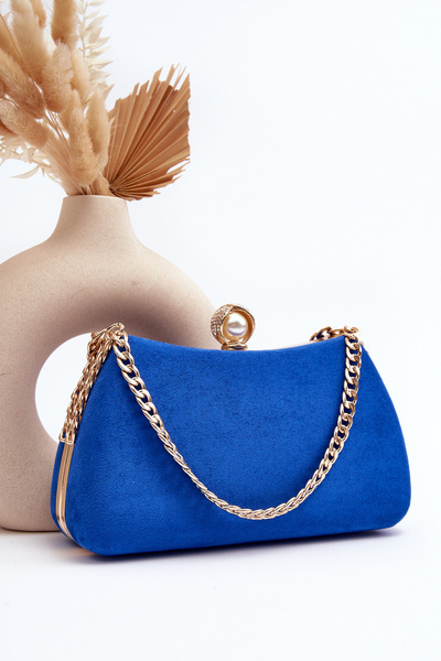 Visiting Bag Clutch Nadrei Blue