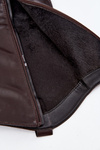 Insulated Cowboy Boots On Heel Made Of Eco Leather Chocolate Mavine