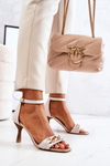 Heeled Sandals Laura Messi 2366 Beige 