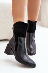 Insulated Women's Heeled Boots Black Relabina