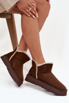 Women's Snow Boots on Platform Wrangler 20253093.IKU Chocolate