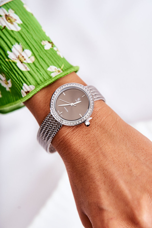 Women's Watch GG Luxe Silver With Silver Dial
