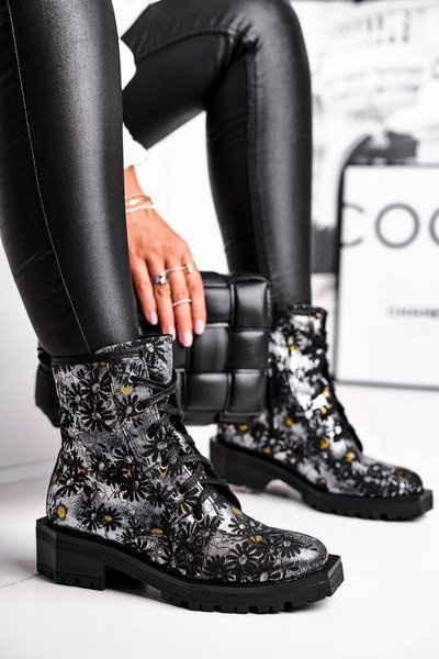 Women’s Boots Leather Maciejka Flower 04869-38