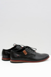 Men's Bednarek Elegant Leather Shoes Black Nikolas