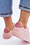 Classic Low Sneakers Big Star LL274095 Light pink