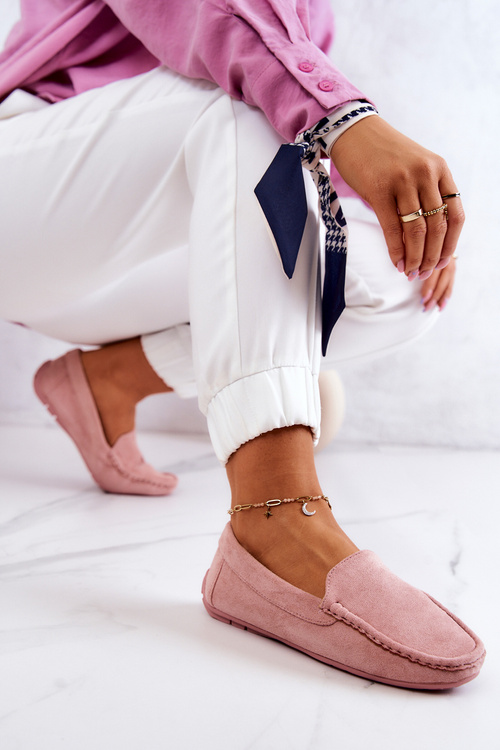 Women’s Loafers Suede Pink Morreno