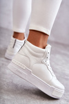 Women's High Sport Shoes White Trisa