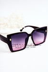 Square Sunglasses Ombre V110021 Black