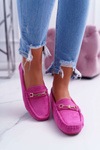 Mokassins Women's Lightweight Eco-suede Fuchsia Think