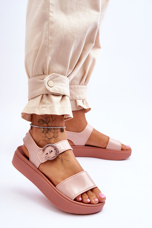 Fragrant Hypoallergenic Sandals ZAXY JJ285242 Nude