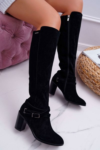 Women's Stiletto Boots Suede Big Star EE274520