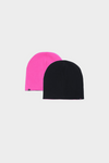 Reversible Kids Beanie Hat 4F 4FJWAW24ACAPU449-55S Fuchsia