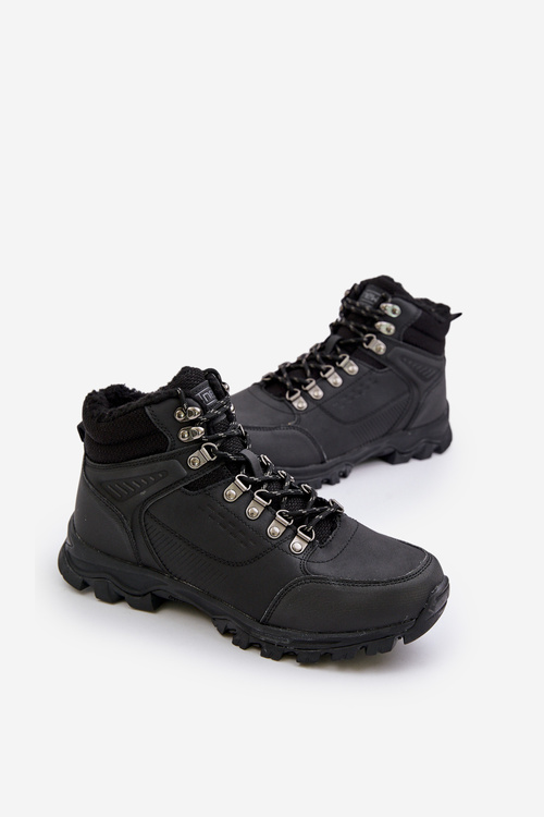 Insulated Men's Hiking Boots Black Loreinae