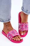 Women's Slippers With Emoticons Fuchsia Cosette