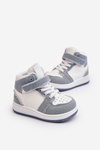 Children's Sport Shoes Jeans White-Blue Milara 