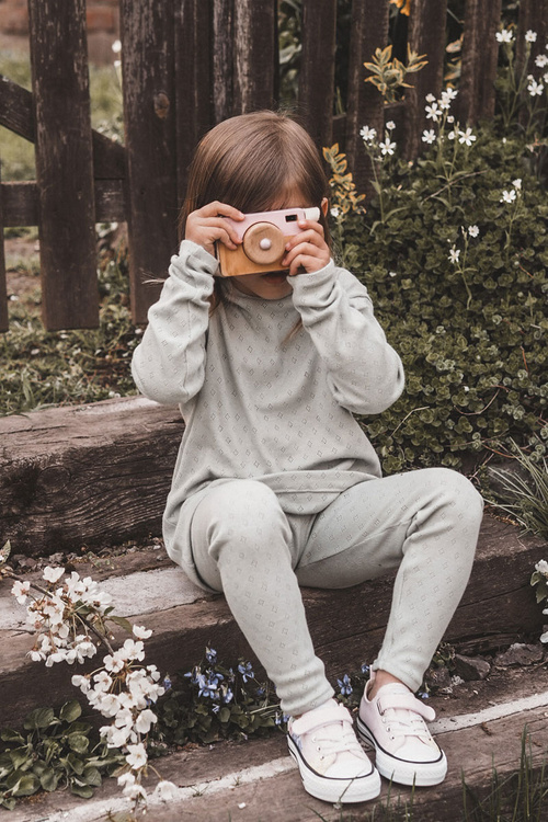 Children's Sneakers Fabric Print Pink Buster