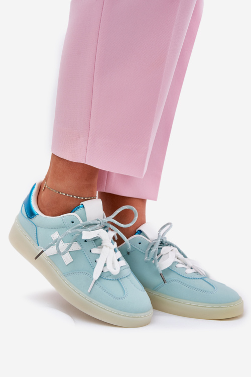 Low Women's Sports Shoes In Leopard Print Mint Zelevelis