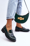 Women's Classic Moccasins Green Faradays