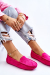 Women’s Loafers Suede Fuchsia Morreno