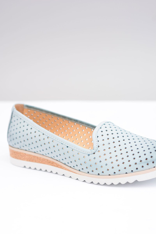 Leather Polish Ballerina Lords Gabi