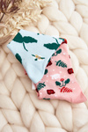 Men's Mismatched Socks Pink Strawberries