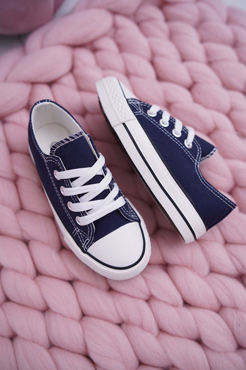 Kids' Classic Sneakers Navy Blue Filemon