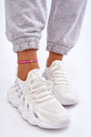 Women's Fashion Sock Sneakers White Daxo
