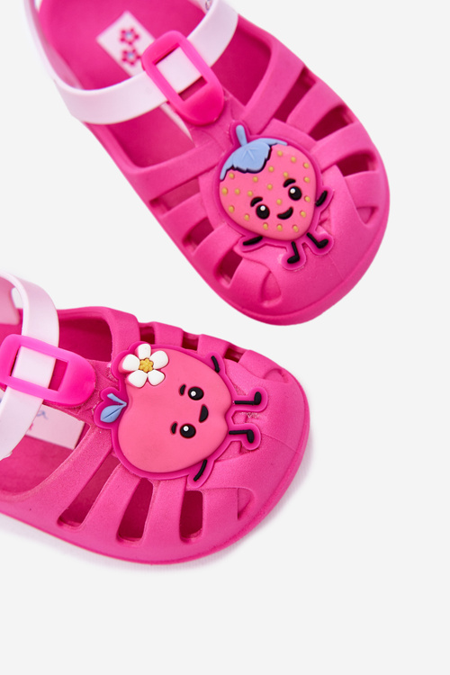 Dziecięce Sandałki Na Rzep Różowe 83615 Ipanema Summer XIV Baby