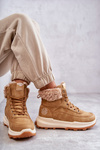 Warm Boots Trappers Lee Cooper LCJ-22-44-1361L Beige