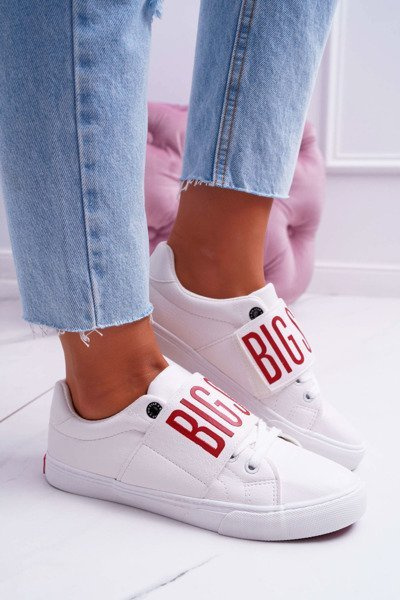 Trampki Damskie Big Star Białe EE274039