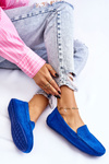 Women’s Loafers Suede Blue Morreno