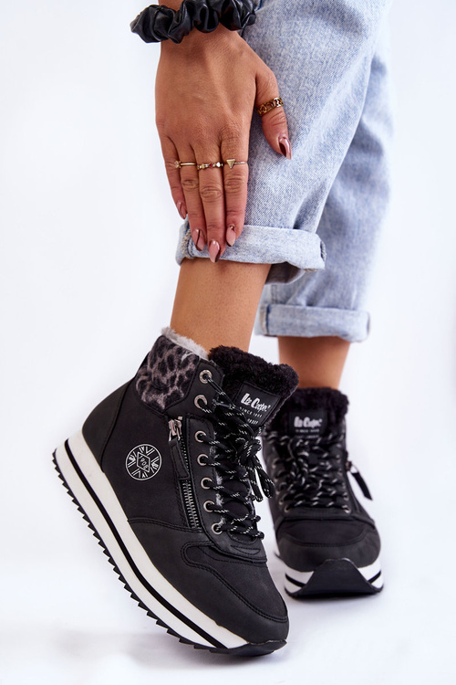 Women's Warm Boots Lee Cooper LCJ-22-31-1448 Black