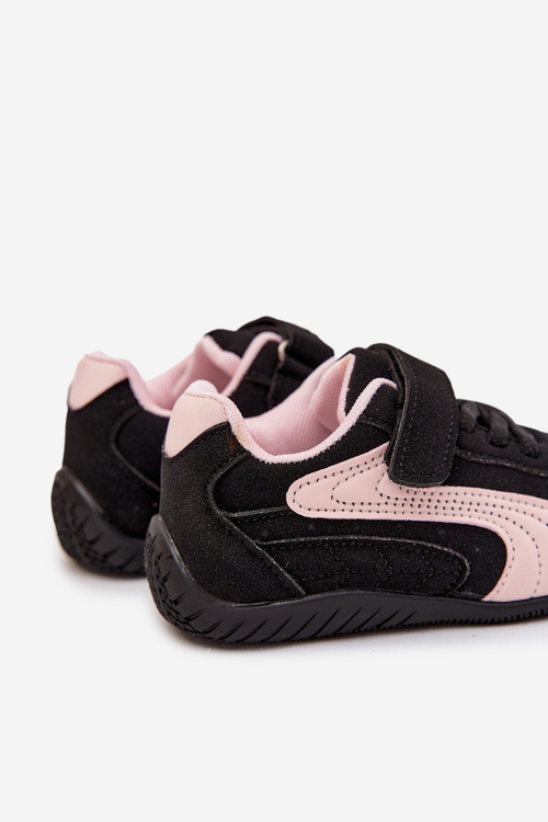 Children's Sport Shoes with Velcro Black Pink Perrin
