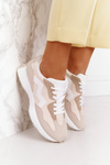 Women’s Sport Shoes Sneakers Beige Move On